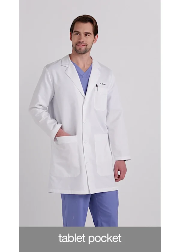 Greys Anatomy Collection Grey's Anatomy Noah 5-Pocket 37 Inch Lab Coat