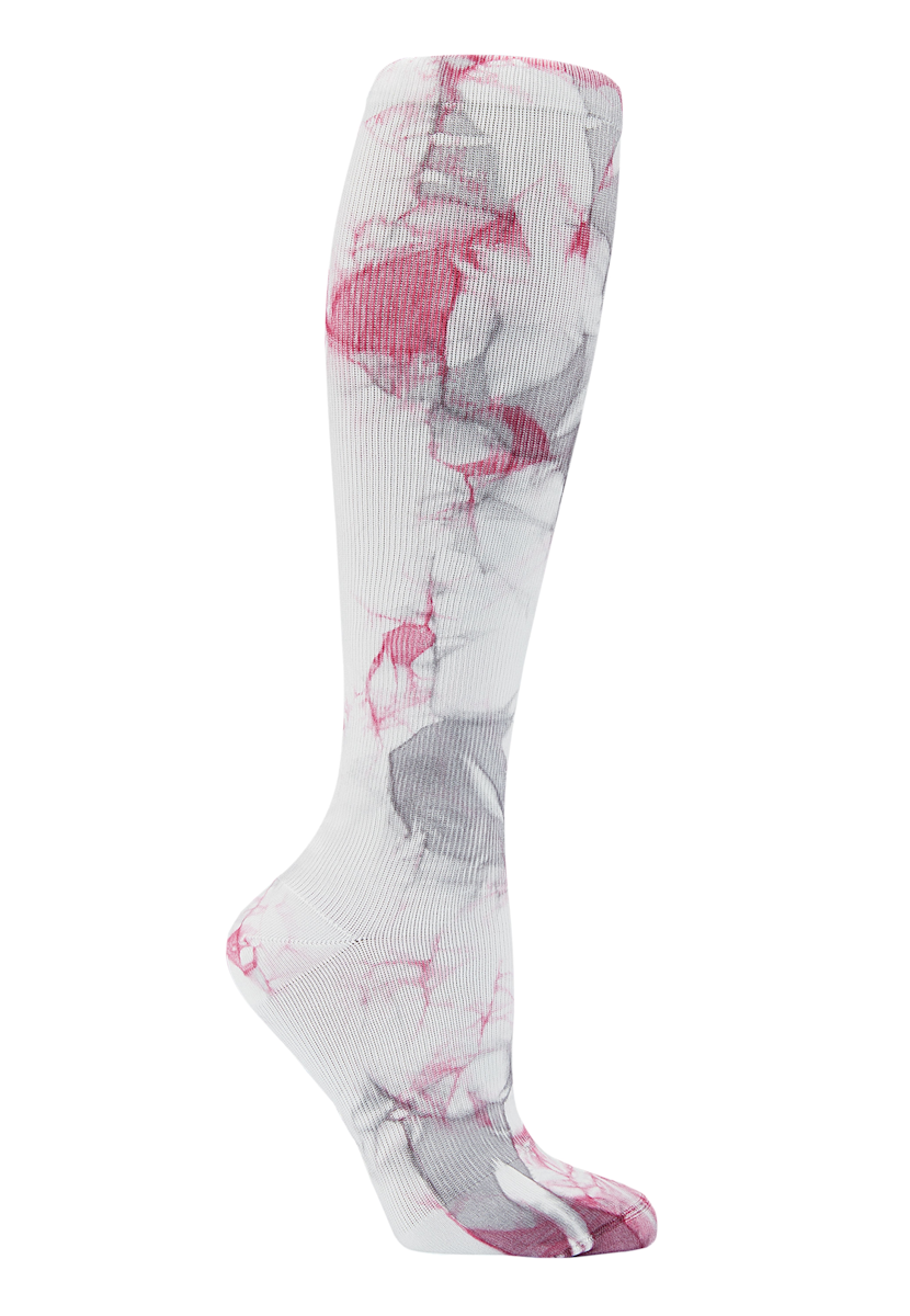 Nurse Mates Single Pair Socks Nurse Mates Tie Dye Compression Trouser Socks