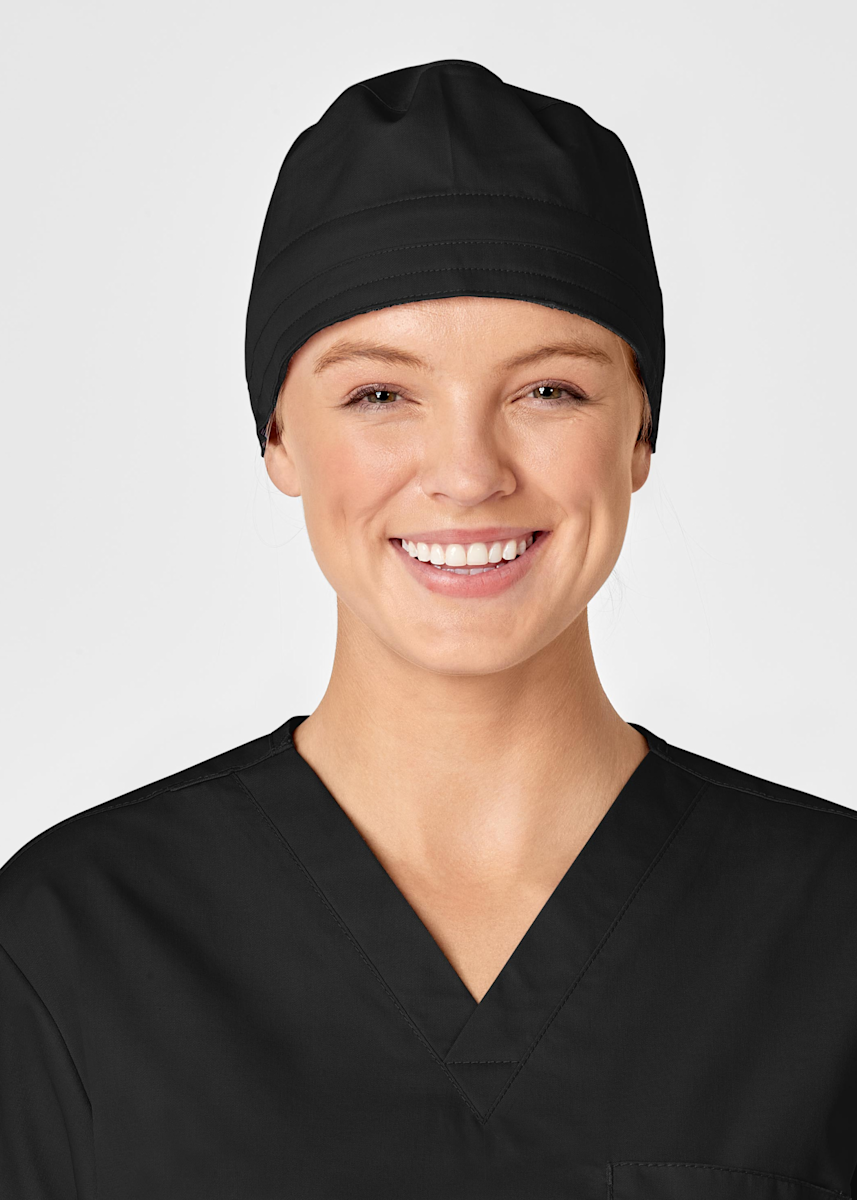 Wink WonderWORK Wink Unisex Solid Tie Back Scrub Caps