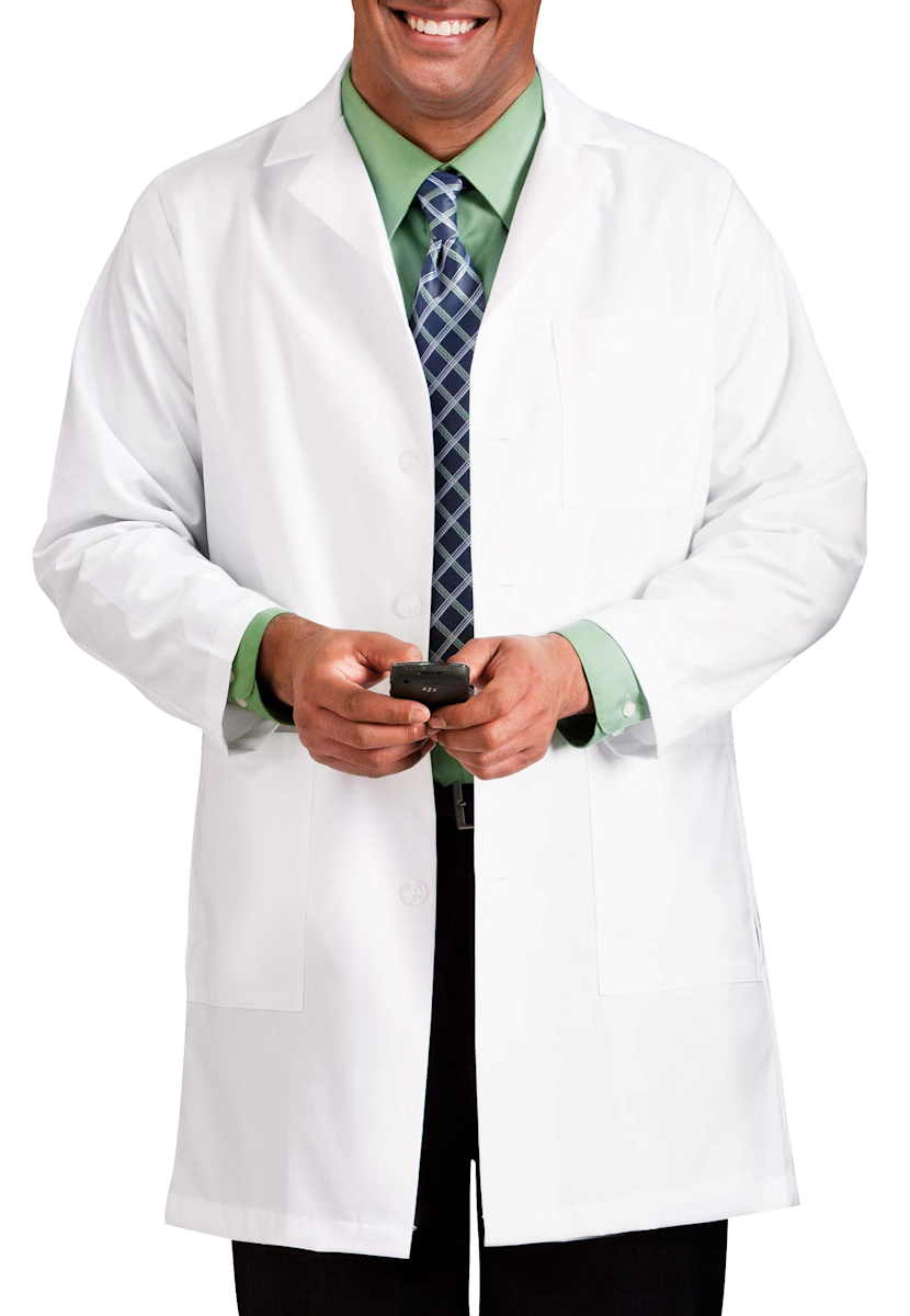 Meta Meta Men's 3-Pocket 38 Inch Lab Coat