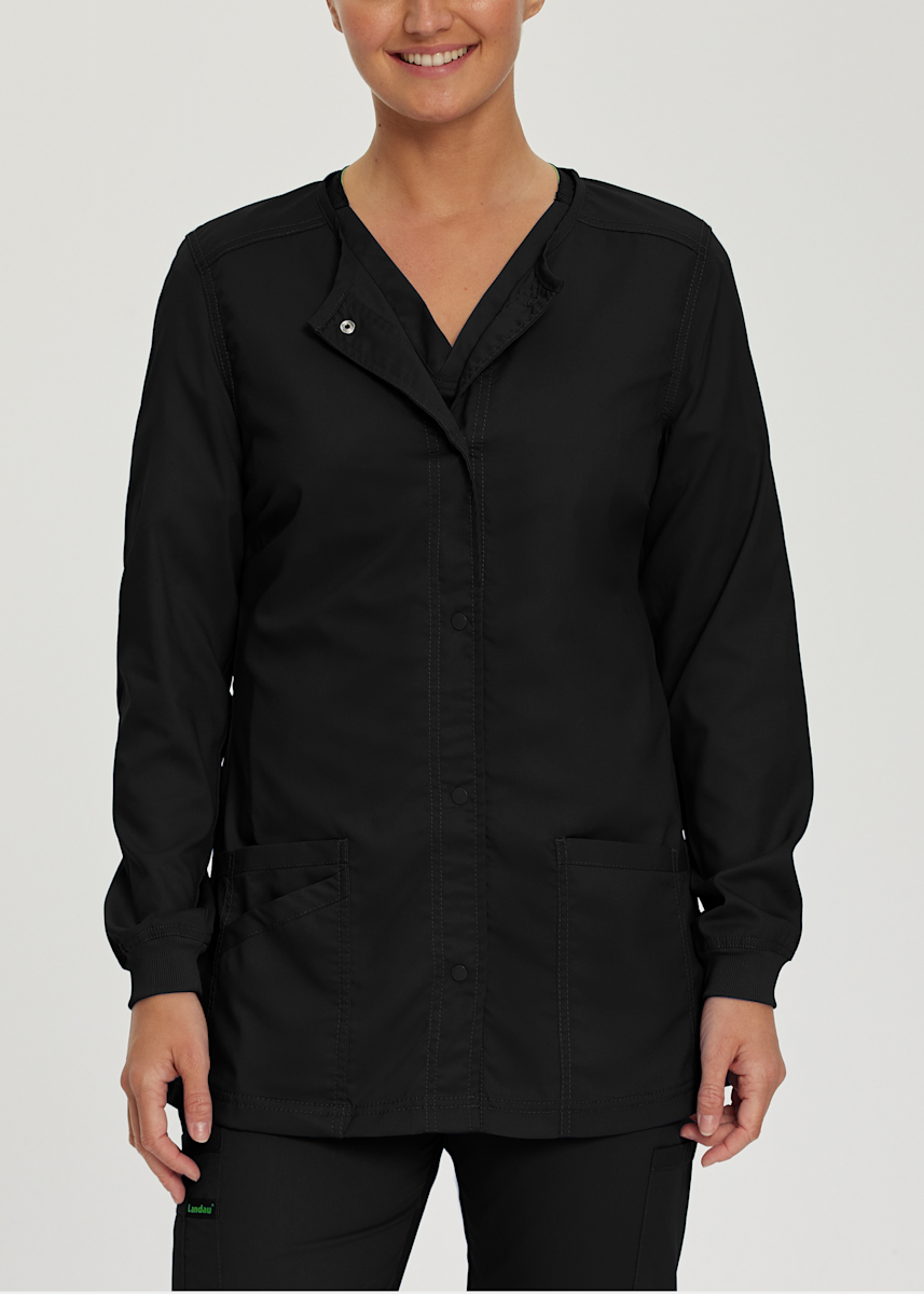 Landau Proflex Landau 3-Pocket Snap Front Jacket