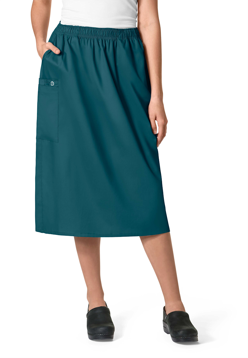 Wink WonderWORK Wink Elastic Waist 2 Pocket Skirt