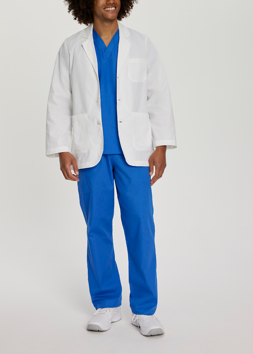 Landau Essentials Landau Men's 5-Pocket 31 Inch Consultation Jacket