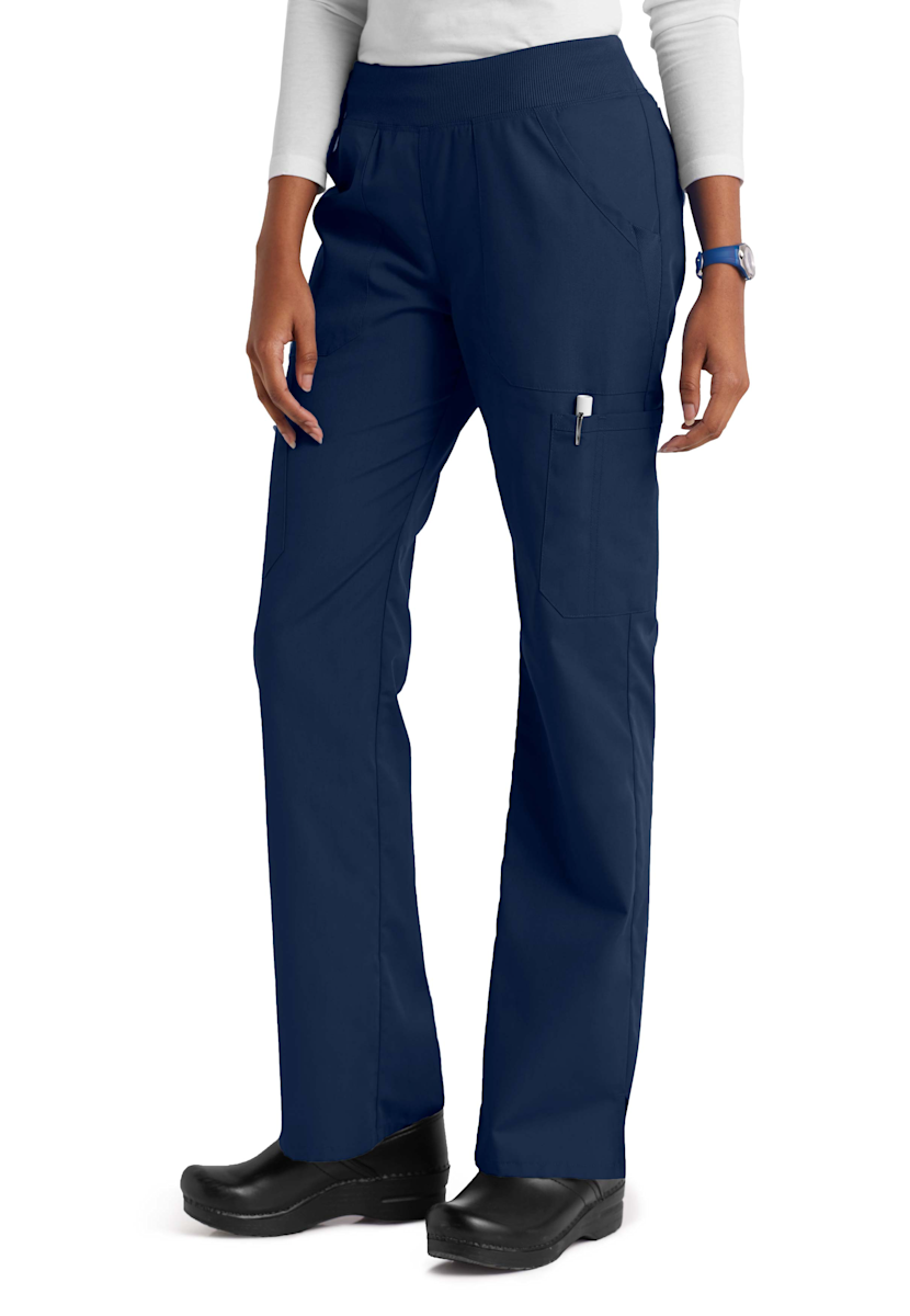 Cherokee Workwear Collection Cherokee Workwear Cargo Rib Knit Waist Pants