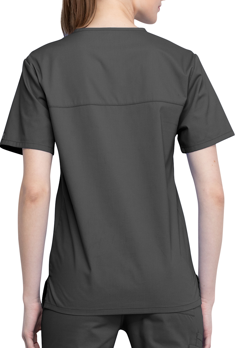 Cherokee Workwear Professional Cherokee Workwear Chest Pocket V-Neck Top