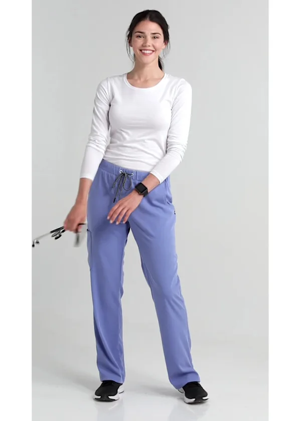 Beyond Scrubs Happiness Collection Beyond Scrubs Rosie Drawstring Cargo Pants