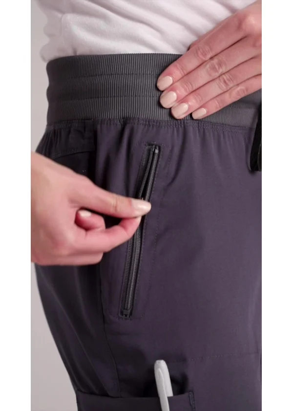 Greys Anatomy Spandex Stretch Grey's Anatomy Eden 5-Pocket Mid-Rise Jogger Pant