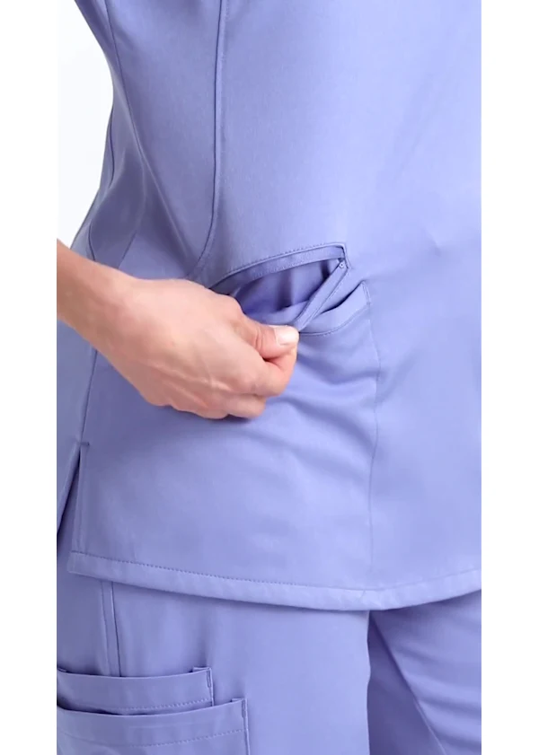 Beyond Scrubs Harmony Collection Beyond Scrubs Faith V-Neck Top