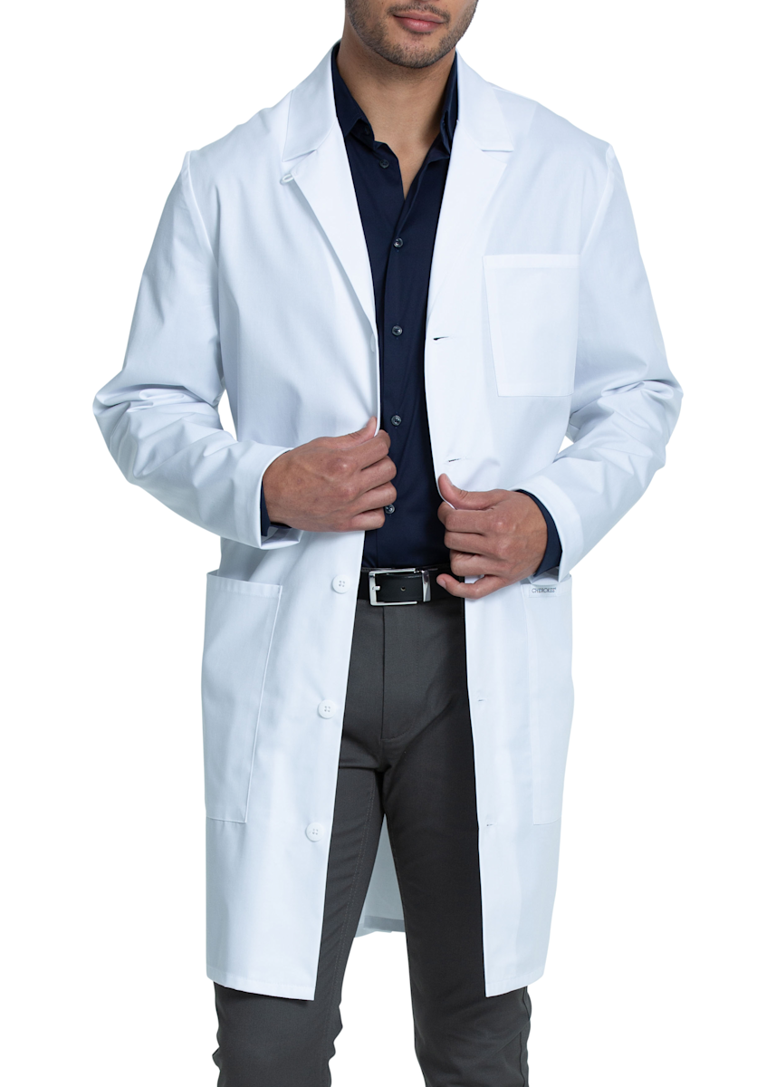 Cherokee Project Lab Cherokee Men's 38 Inch Stretch Twill Lab Coat