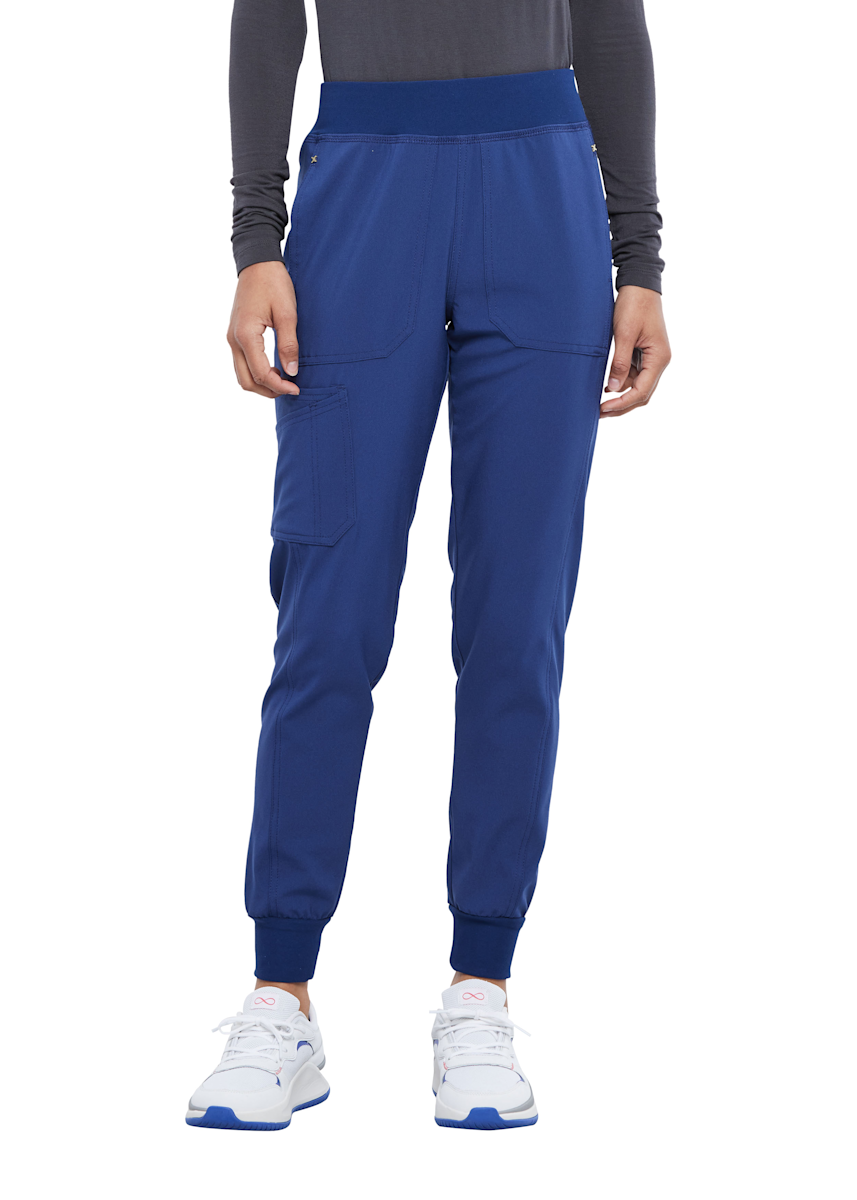 Cherokee iflex Cherokee Knit Waist Jogger Scrub Pants