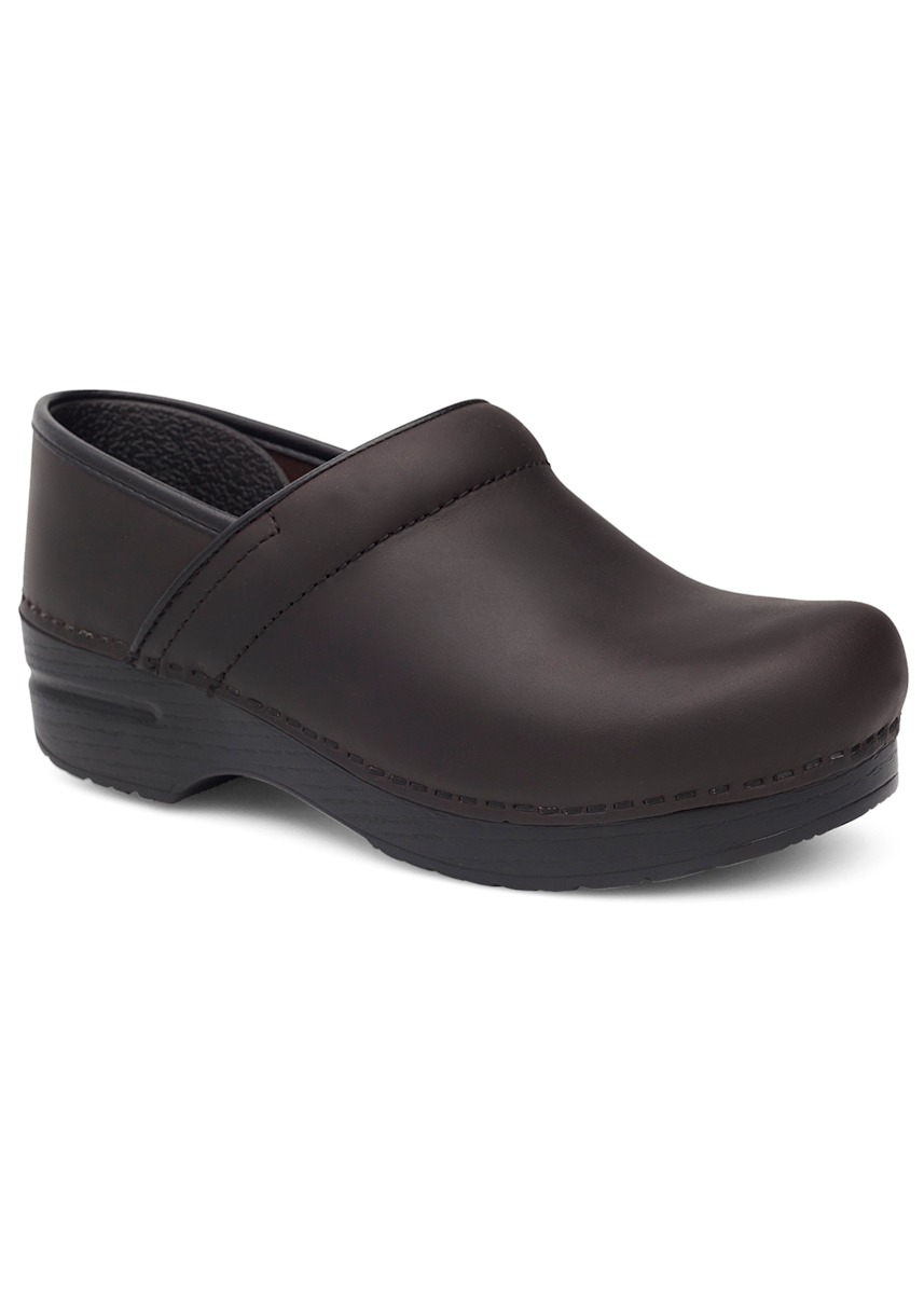 Dansko Shoes Dansko Antique Brown Oiled Nursing Clogs