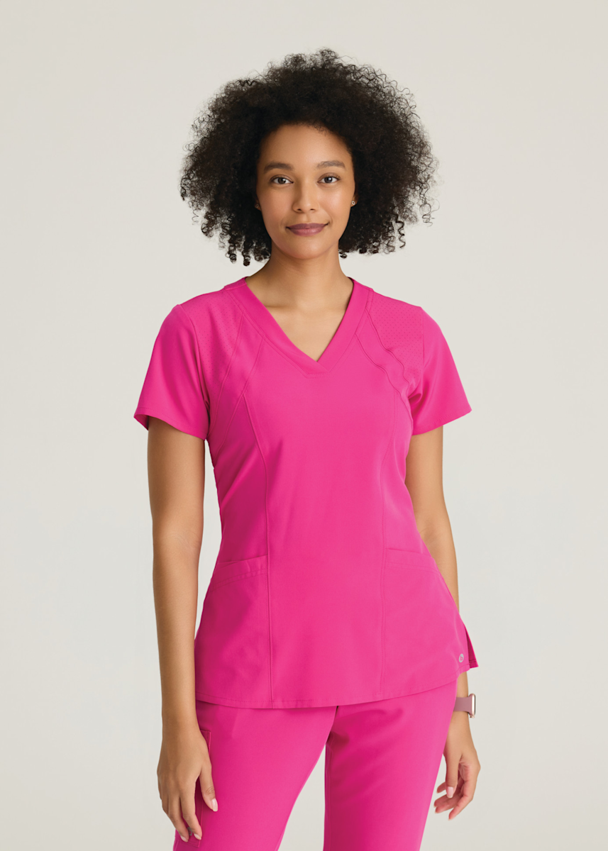 Barco One Barco One Racer 4 Pocket V-Neck Top