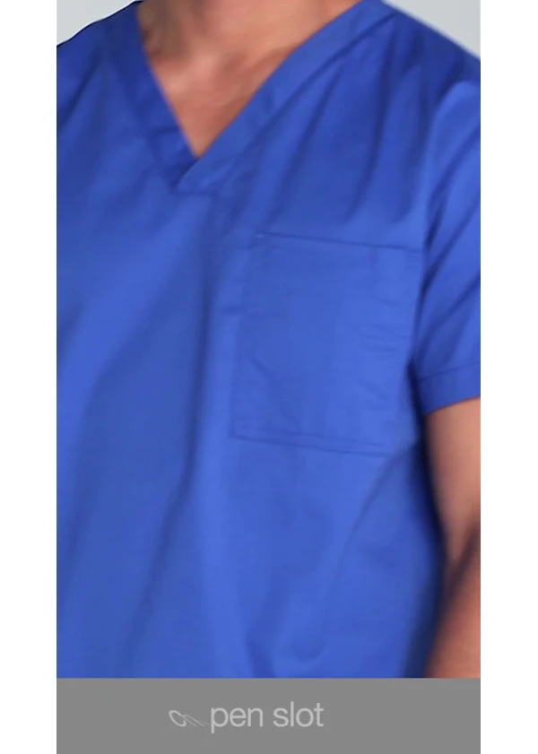 Landau All Day Landau 1 Pocket V-Neck Top
