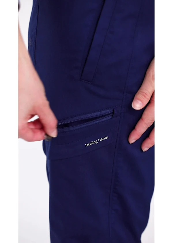 Healing Hands Purple Label Healing Hands Toby 6-Pocket Knit Waist Jogger Pant