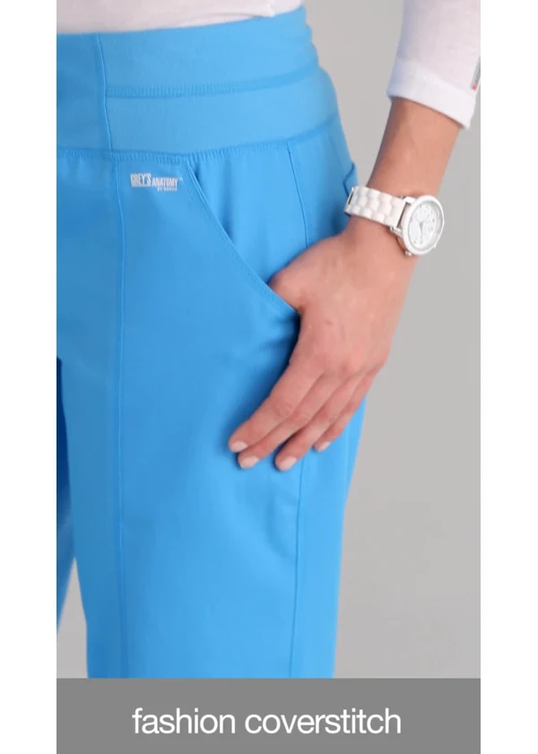 Greys Anatomy Collection Grey's Anatomy 4 Pocket Yoga Knit Waist Pants