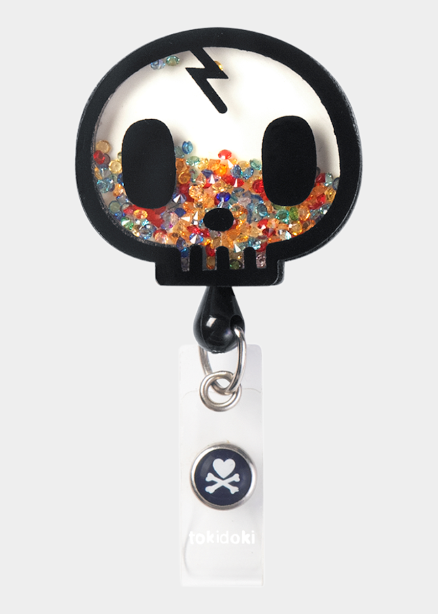Koi Stretch Koi Tokidoki Skull Badge Reel
