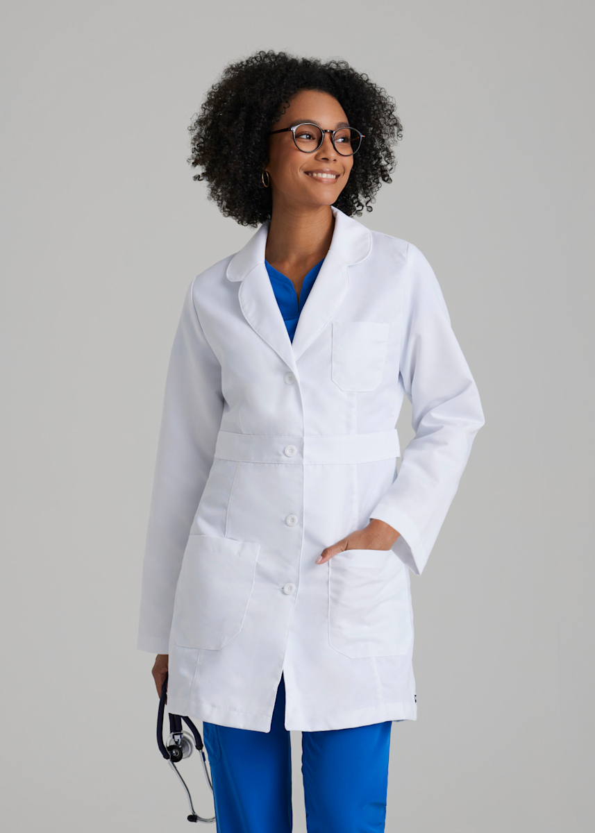Greys Anatomy Collection Grey's Anatomy Lily 3-Pocket 34 Inch Lab Coat