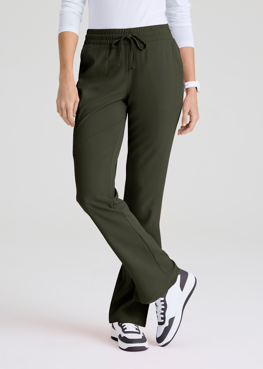 Skechers Scrubs Skechers Gamma 6-Pocket Mid-Rise Tapered Leg Pant
