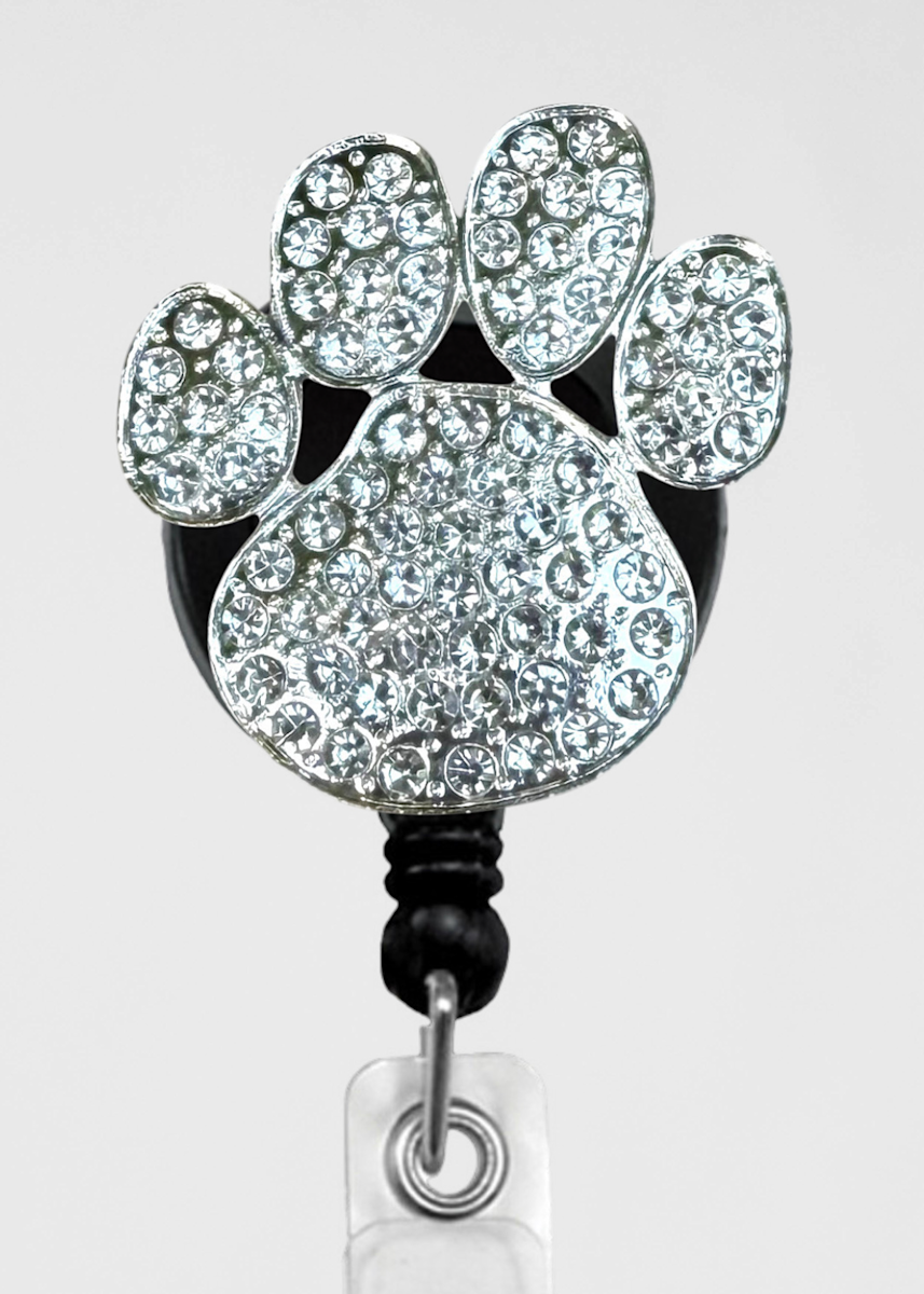 SassyBadge SassyBadge Paw Badge Reel
