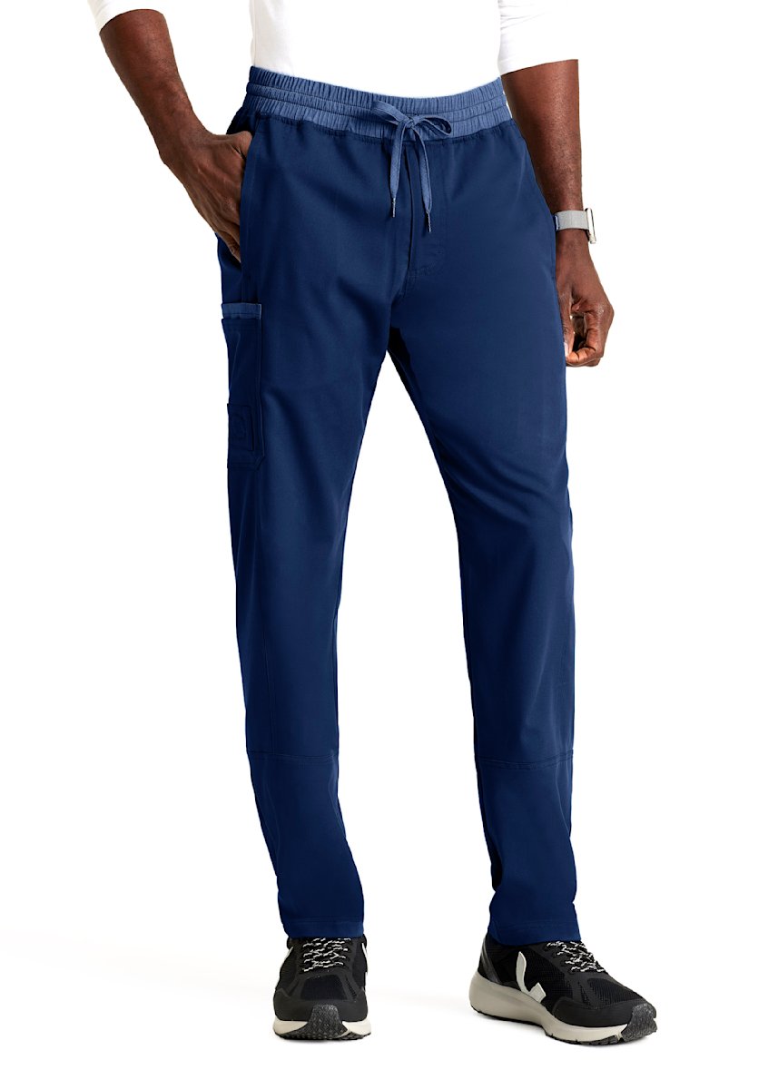 Greys Anatomy Spandex Stretch Grey's Anatomy Nathan 7-Pocket Slim Straight Leg Scrub Pant