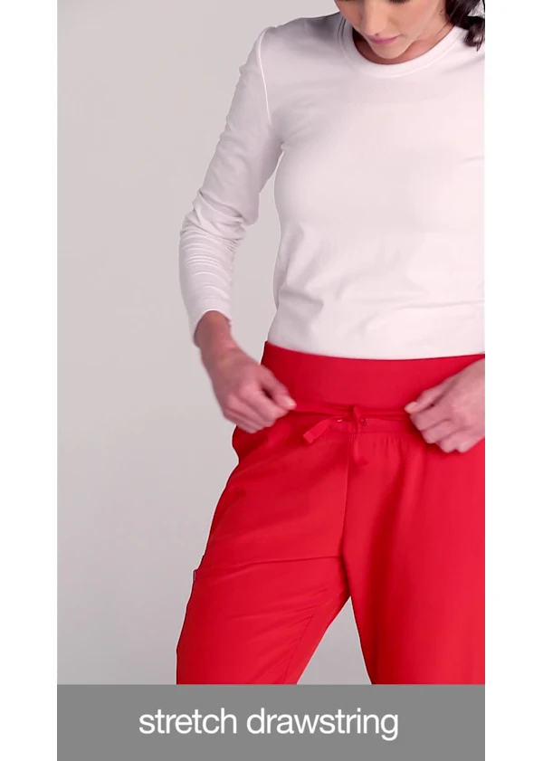 Barco One Barco One Stride 5-Pocket Mid-Rise Fit and Flare Pant