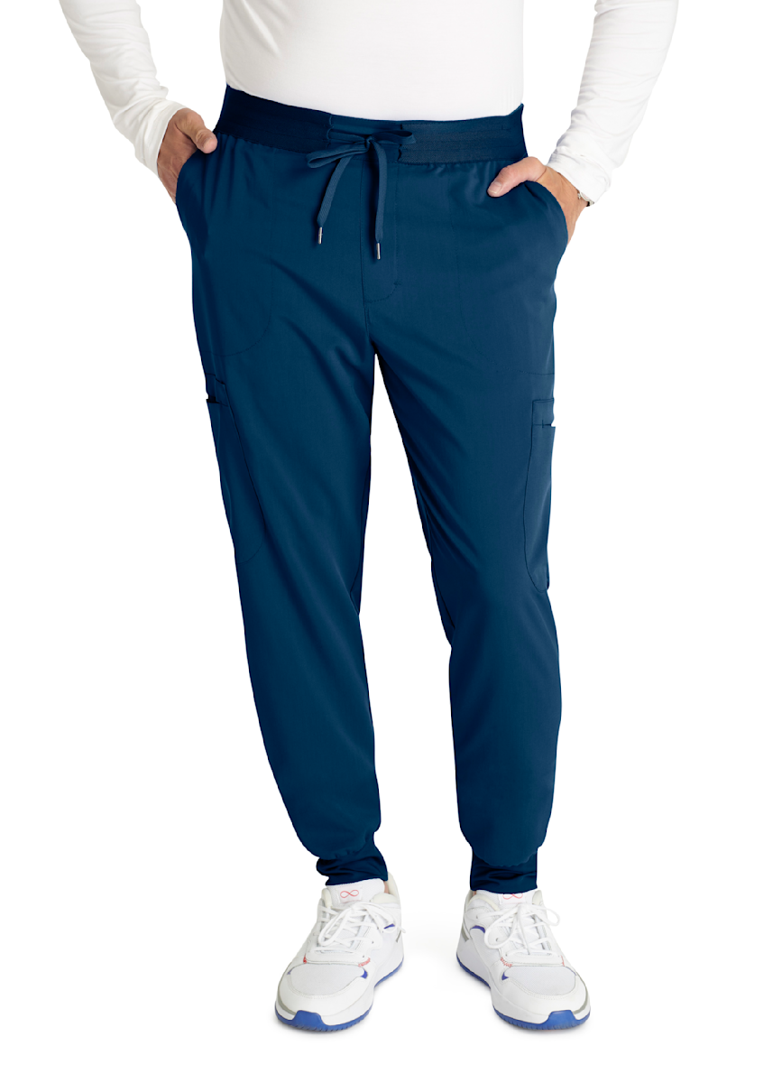 Cherokee Atmos Cherokee Men's 5-Pocket Elastic Waistband Cargo Jogger