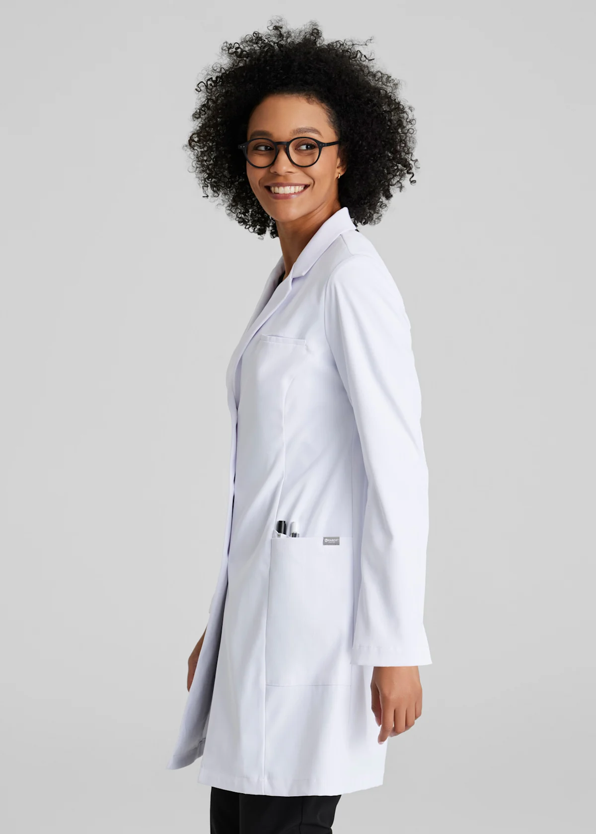 Barco Barco Grace 3-Pocket 35 Inch 3 Button Lab Coat