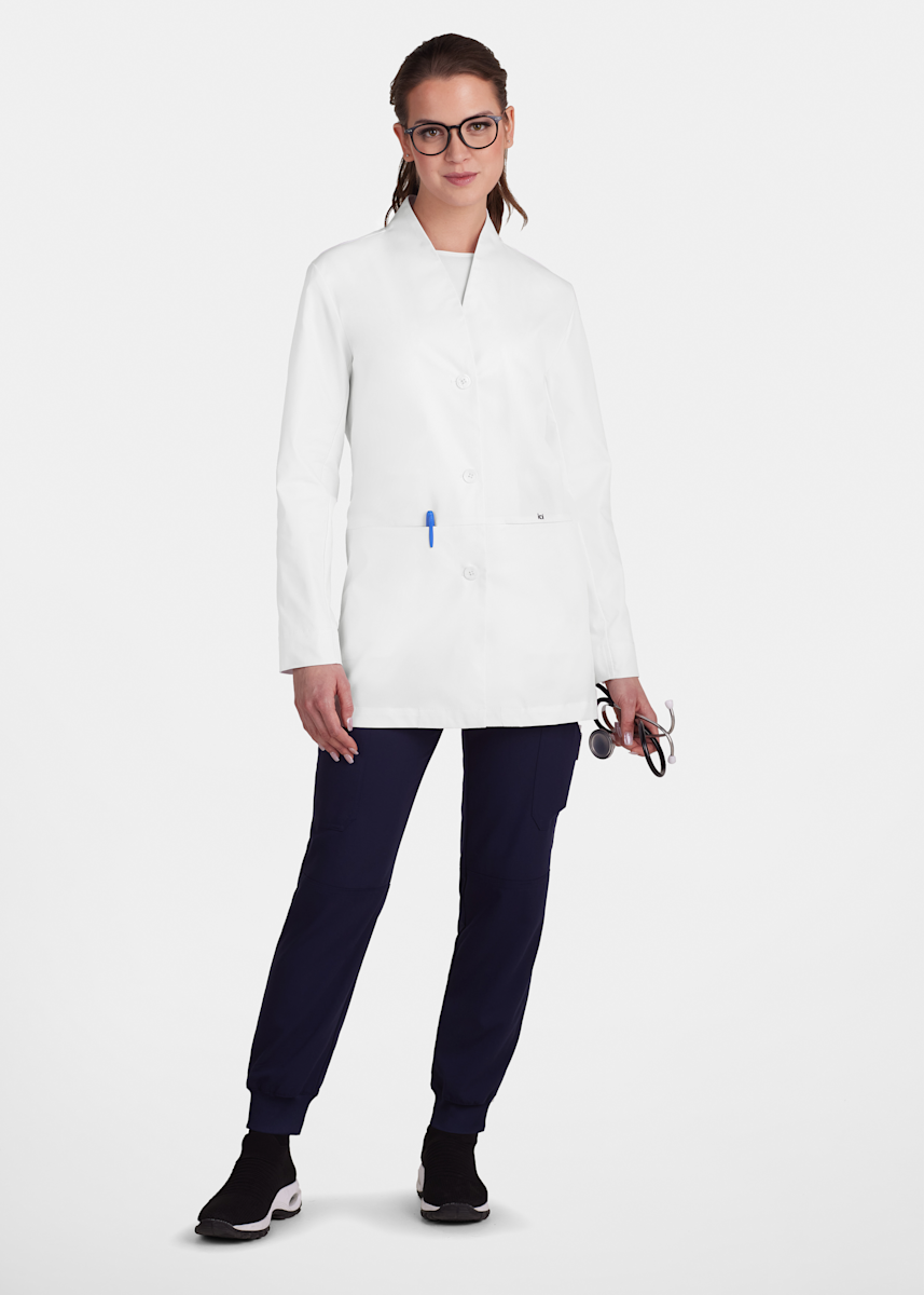 Koi Collection Koi Care 3-Pocket 31.5 Inch Lab Coat