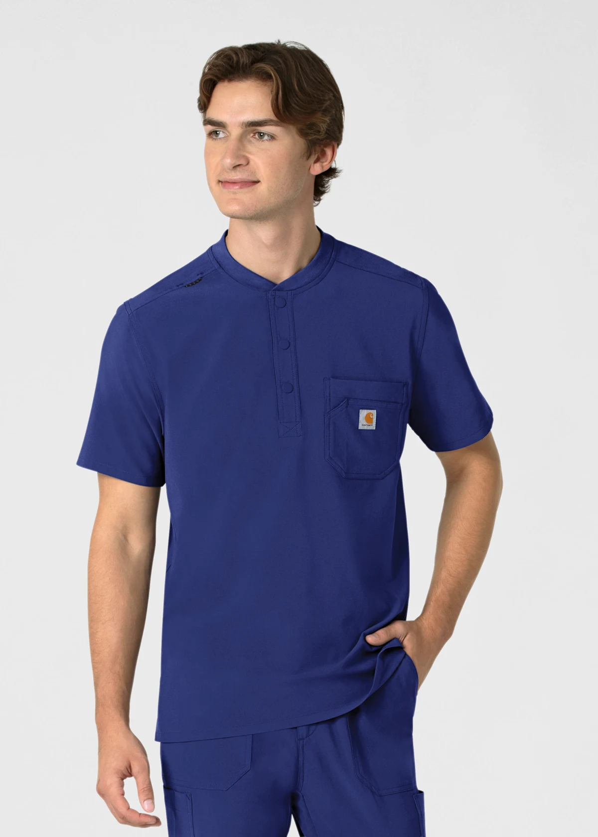 Carhartt Force Cross-Flex Carhartt Men's Triple Stacked Chest Pocket Henley Top