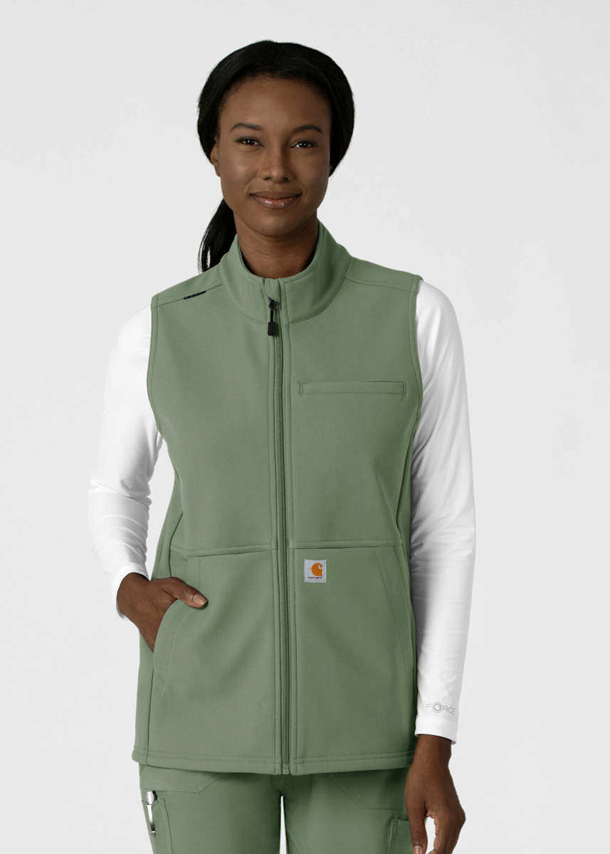 Carhartt Performance Layers Carhartt Rugged Flex 4-Pocket Bonded Fleece Zip-Front Vest
