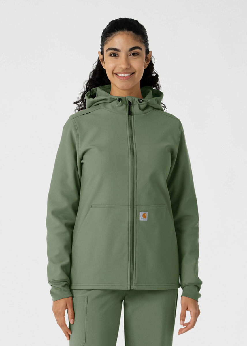 Carhartt Performance Layers Carhartt 3-Pocket Zip Front Bonded Fleece Hoodie