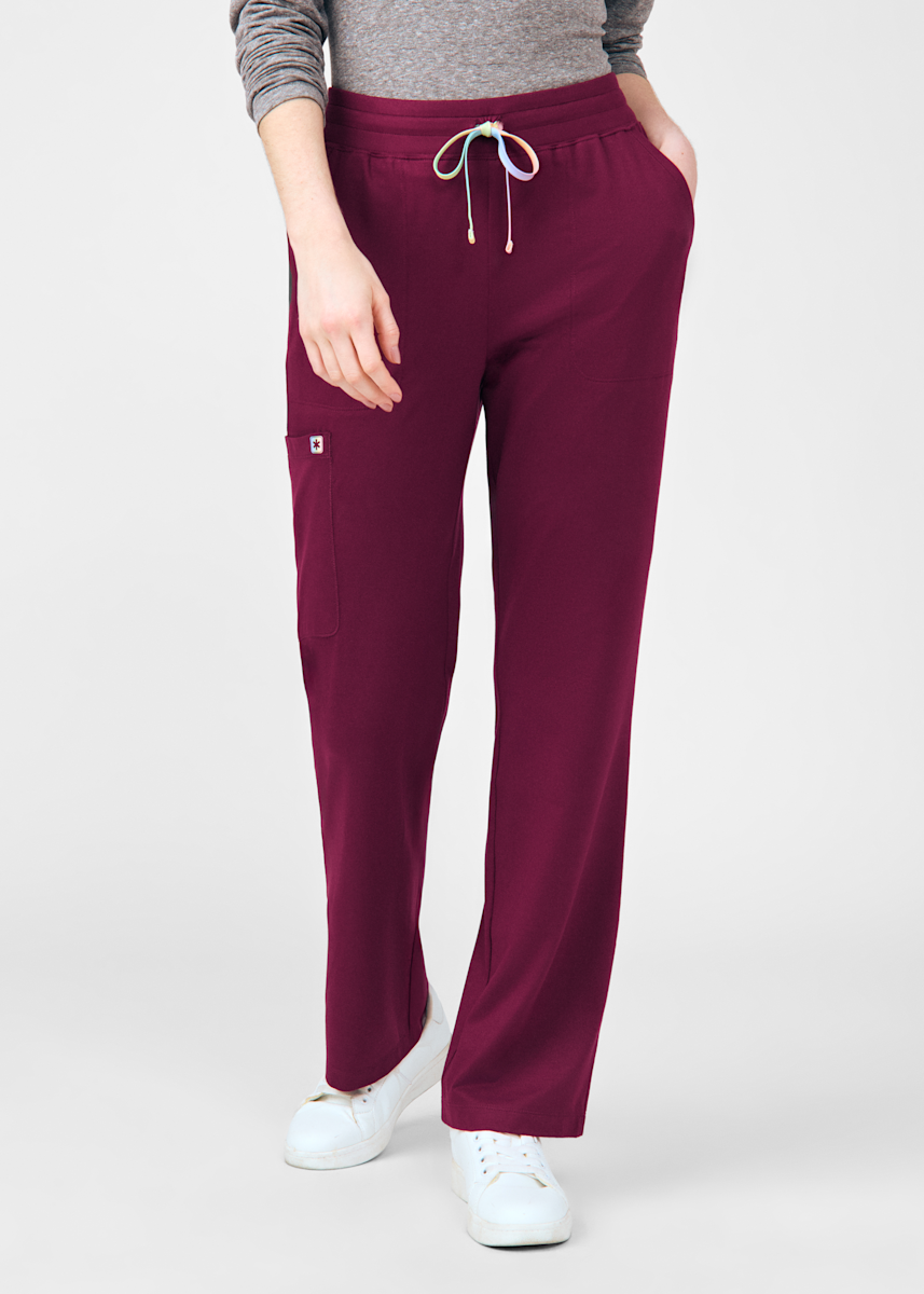 Beyond Scrubs Cozy Beyond Scrubs Zen 5-Pocket Straight Leg Cargo Pant