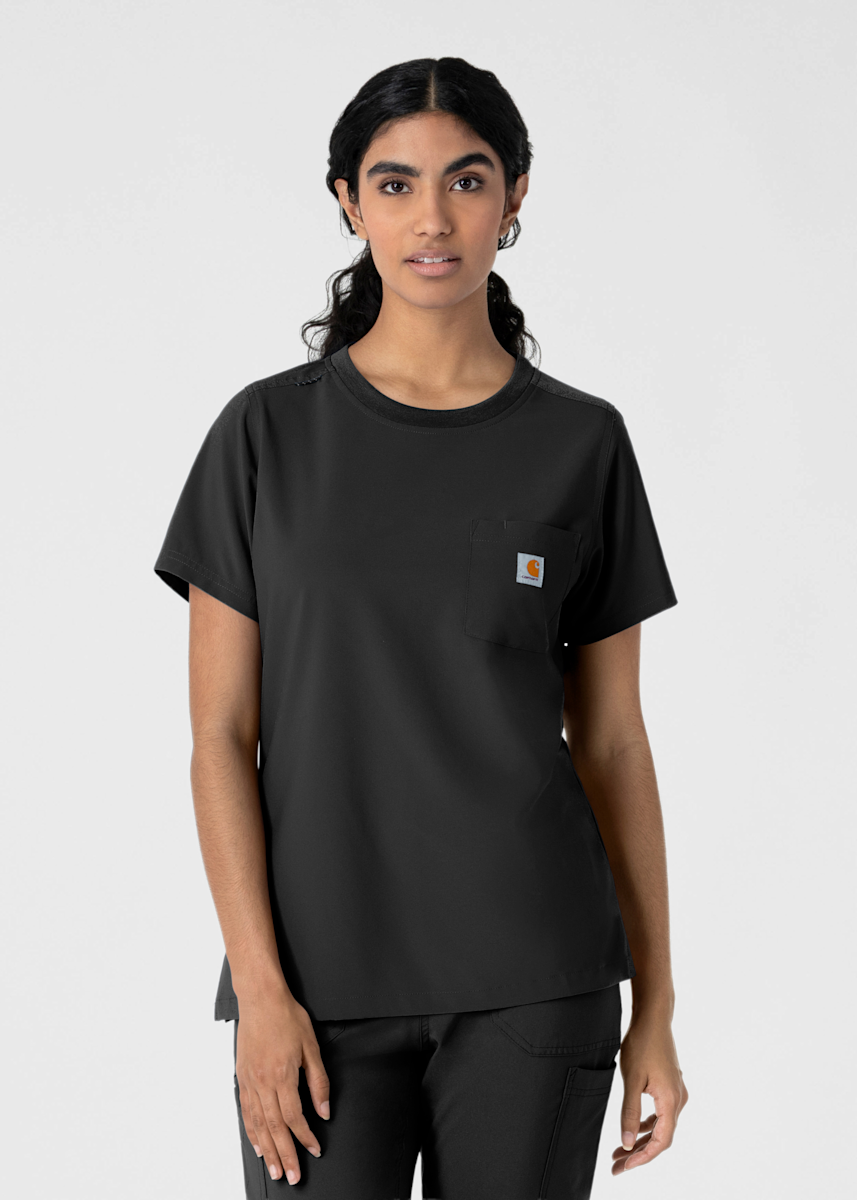 Carhartt Force Cross-Flex Carhartt 1-Pocket Crew Neck Top