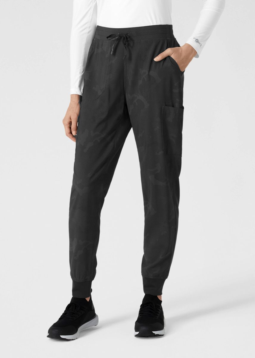 Carhartt Collection Carhartt Caring Camo Black 8-Pocket Print Jogger