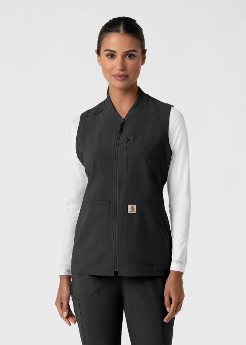 Carhartt Force Cross-Flex Carhartt 6-Pocket Zip-Front Lightweight Vest