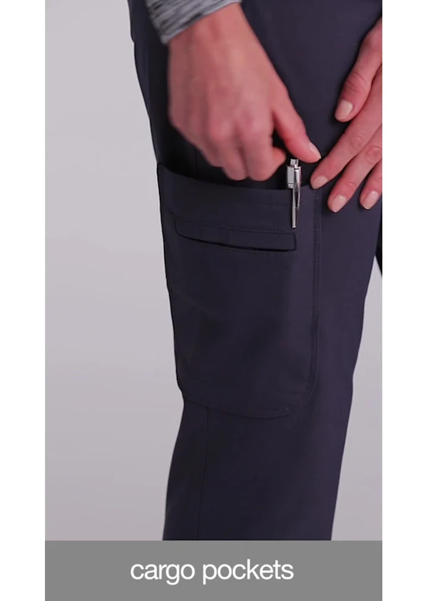 Greys Anatomy Impact Grey's Anatomy Elevate 6-Pocket Mid-Rise Straight Leg Scrub Pant