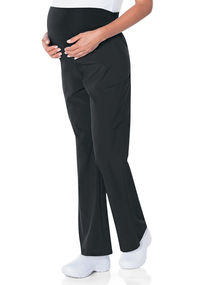 Landau Proflex Landau 3-Pocket Knit Waist Maternity Pant